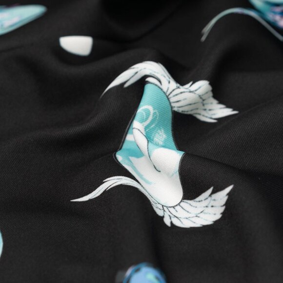 ACDC RAG x Hatsune Miku Forever Black Mint Jersey Oversized Jacket - Picture 8 of 10